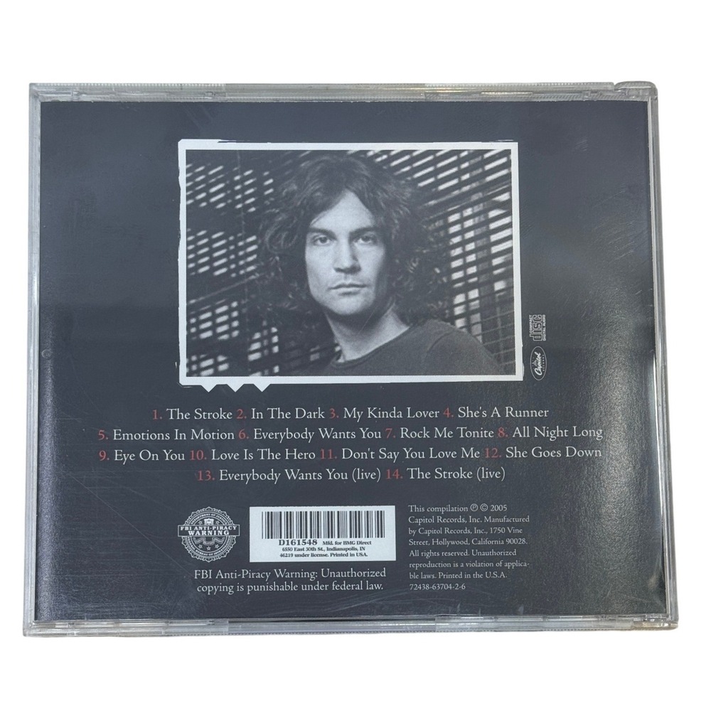 Billy Squier Absolute Hits CD Greatest Hits 2005 Capitol Records 72438-63704-2-6 - Picture 4 of 4
